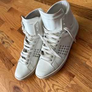 Saint Laurent high top sneakers